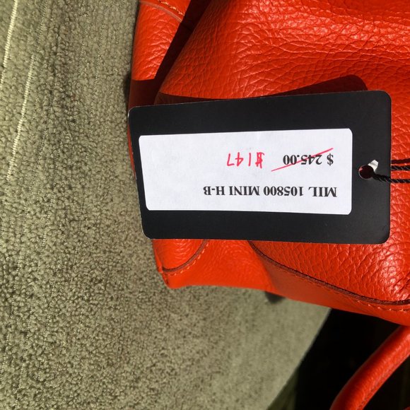 NWT Genuine Leather Bag - Picture 2 of 8